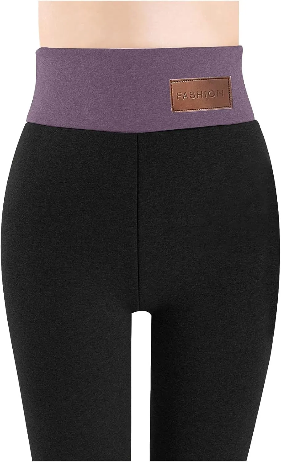 Bidobibo Fleece Lined Leggings Women Plus Size Slim Fit Warm Joggers High Waisted Thermal Joggers for Women Slim Yoga Pants