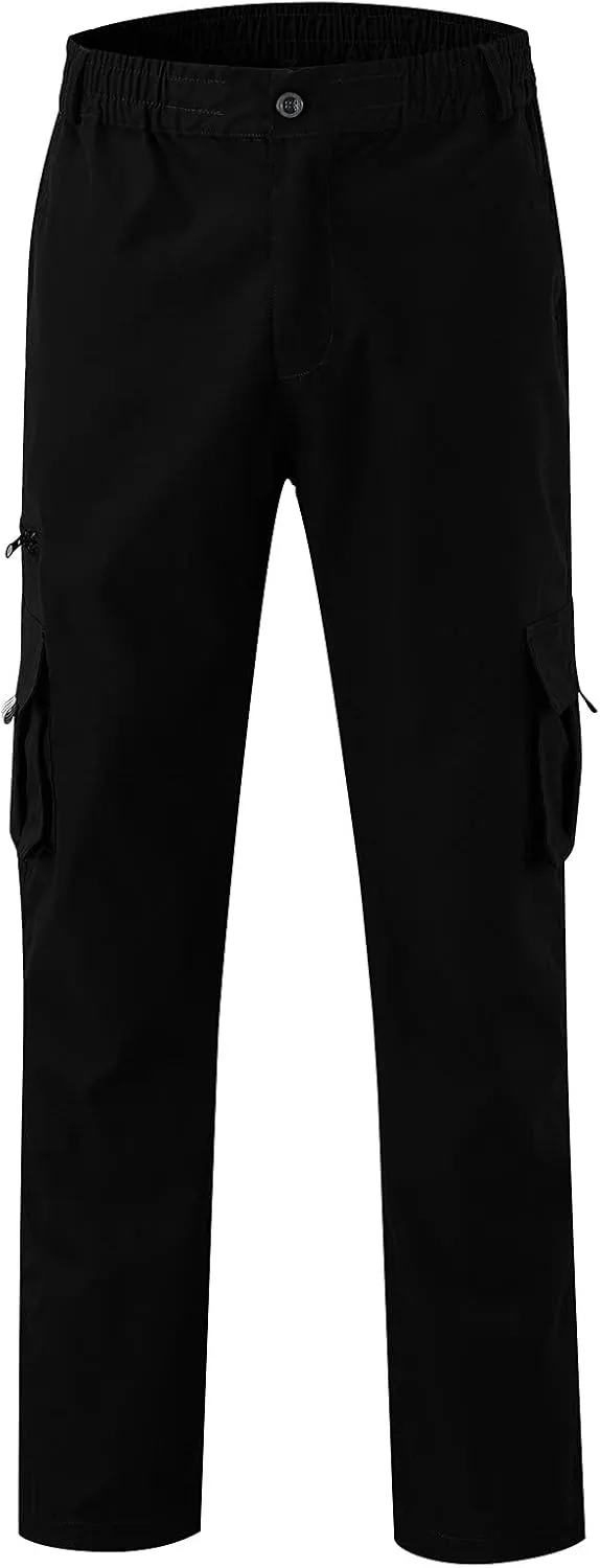 BIFUTON Mens Cargo Pants, Men's Athletic Workout Joggers Lightweight Running Pants Casual Jogging Gym Sweatpants Active Pants