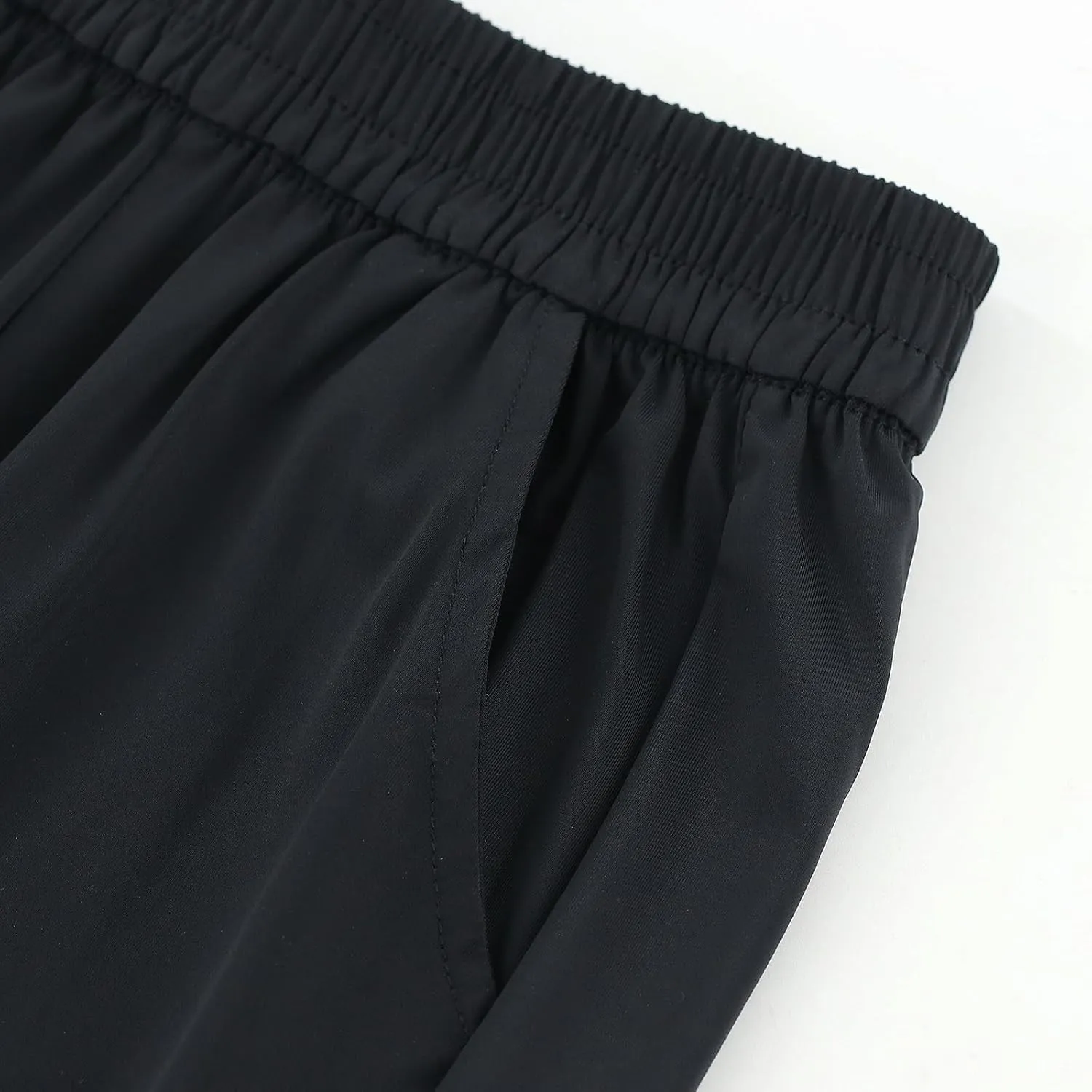 Boy's Lightweight Summer Joggers with Elastic Waist, Athletic Pants for Kids, Quick Dry, Breathable Outdoor Trousers