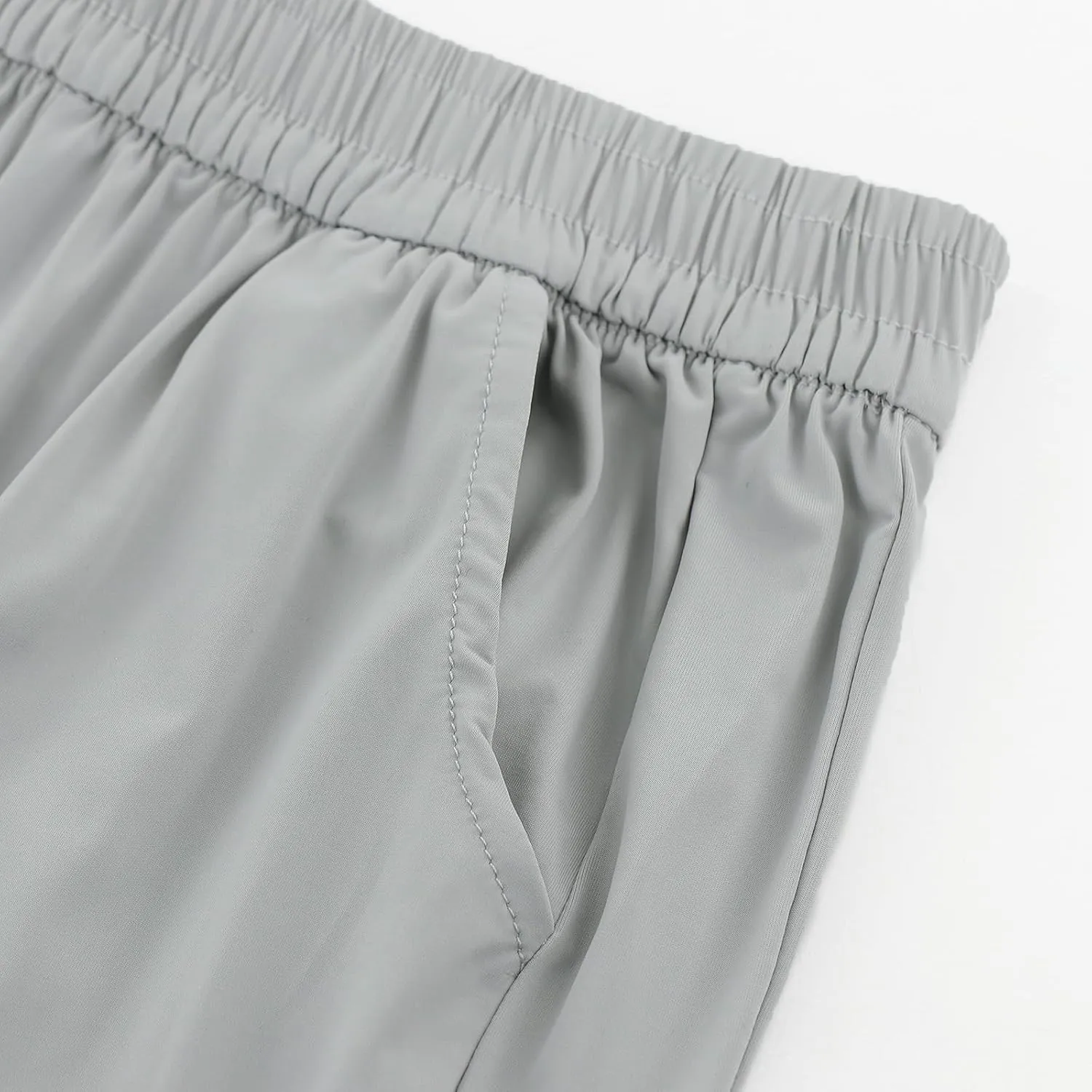 Boy's Lightweight Summer Joggers with Elastic Waist, Athletic Pants for Kids, Quick Dry, Breathable Outdoor Trousers