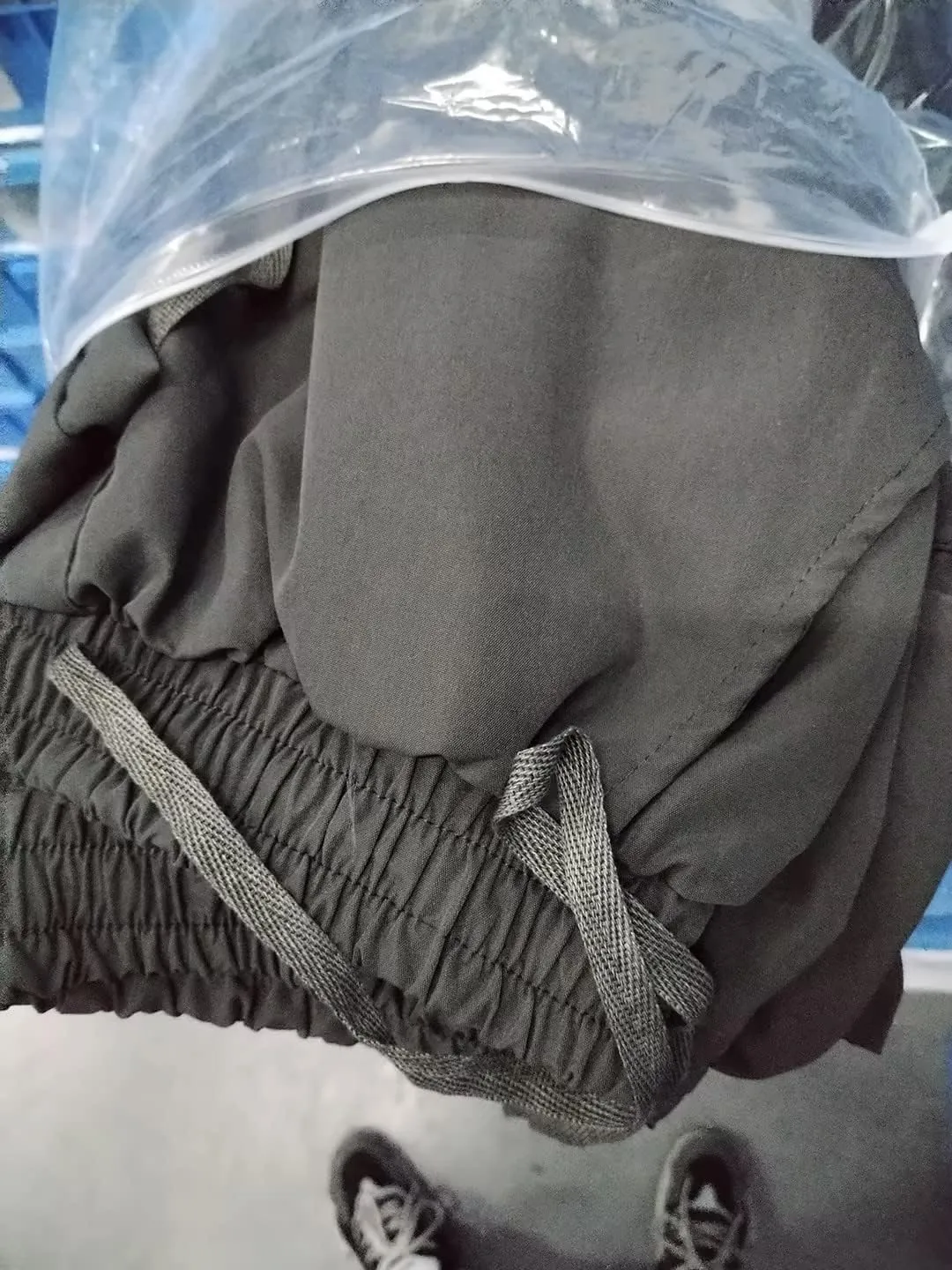 Cargo Pants for Men Baggy Straight Leg Casual Drawstring Cotton Elastic Waist Outdoor Cargo Pants Sweatpants Joggers