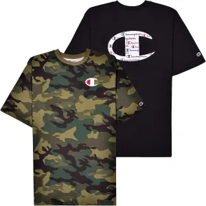 Champion Big and Tall T Shirts for Men – 2 Pack Graphic Mens Big and Tall Tees