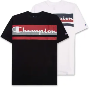 Champion Big and Tall T Shirts for Men – 2 Pack Graphic Mens Big and Tall Tees