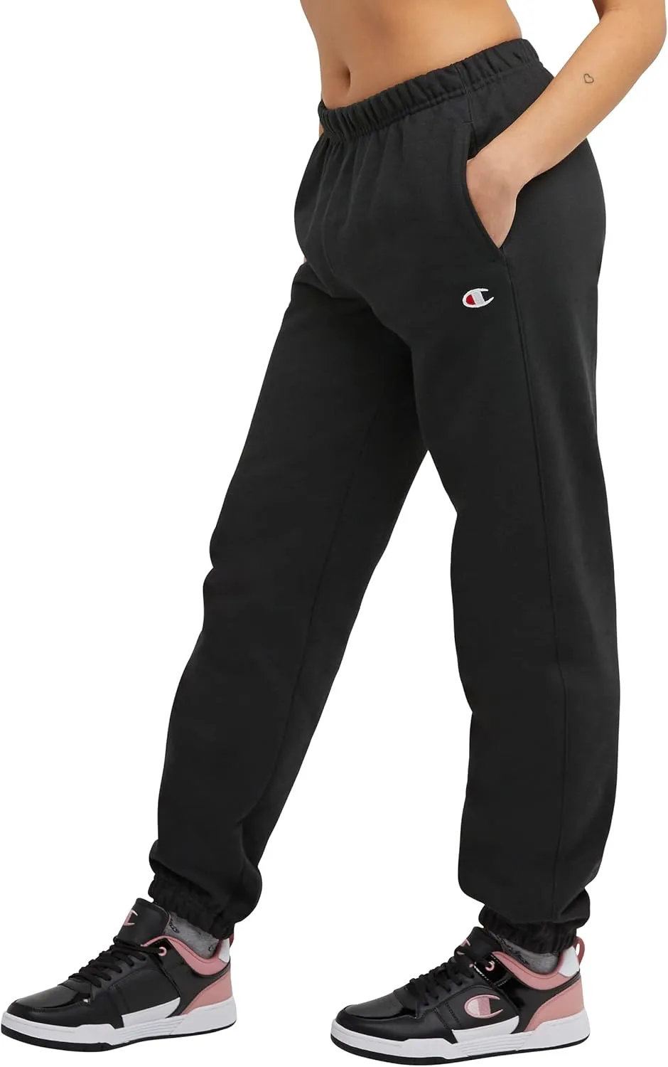 Champion Women'S Sweatpants, Reverse Weave, Fleece Joggers, Sweatpants For Women, 30