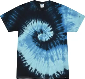 Colortone Short Sleeve Spider Tie Dye T-Shirts for Boys and Girls - Tie Dye T Shirts for Little Kids & Big Kids