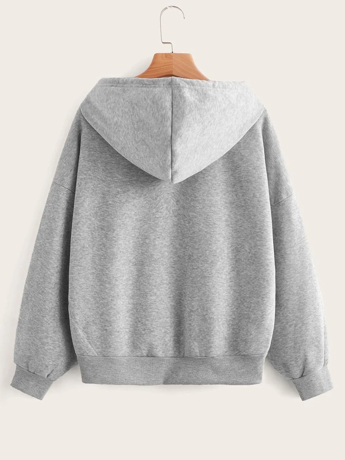 COZYEASE Women's Zip Up Hoodies Drawstring Long Sleeve Hooded Sweatshirts Basic Pullover Hoodies with Pocket