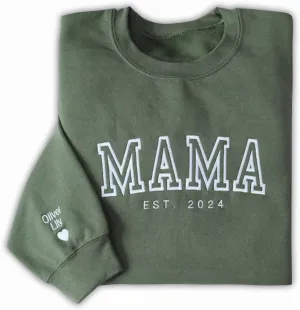 Custom Embroidered Sweatshirts Design Your Own, Personalized Crewneck Sweatshirt, Add Your Own Custom Text Shirt
