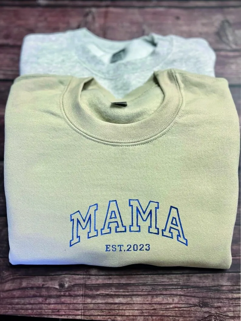 Custom Embroidered Sweatshirts Design Your Own, Personalized Crewneck Sweatshirt, Add Your Own Custom Text Shirt