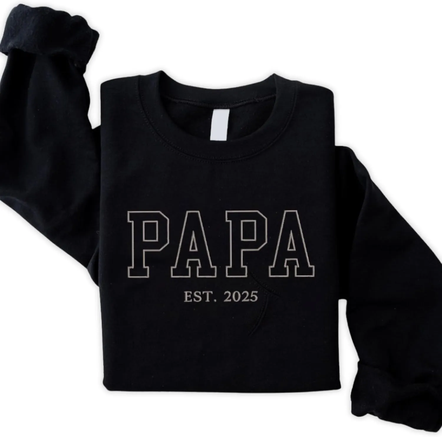 Embroidered Sweatshirts for Women Mom Sweatshirts Gift Crewneck New Mom Wife Pregnancy Reveal Gifts