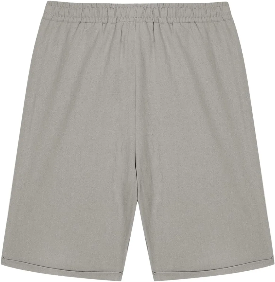 Girls Casual Bermuda Shorts Kids Knee Length High Waisted Summer Shorts Linen Comfy Drawstring Short Pants with