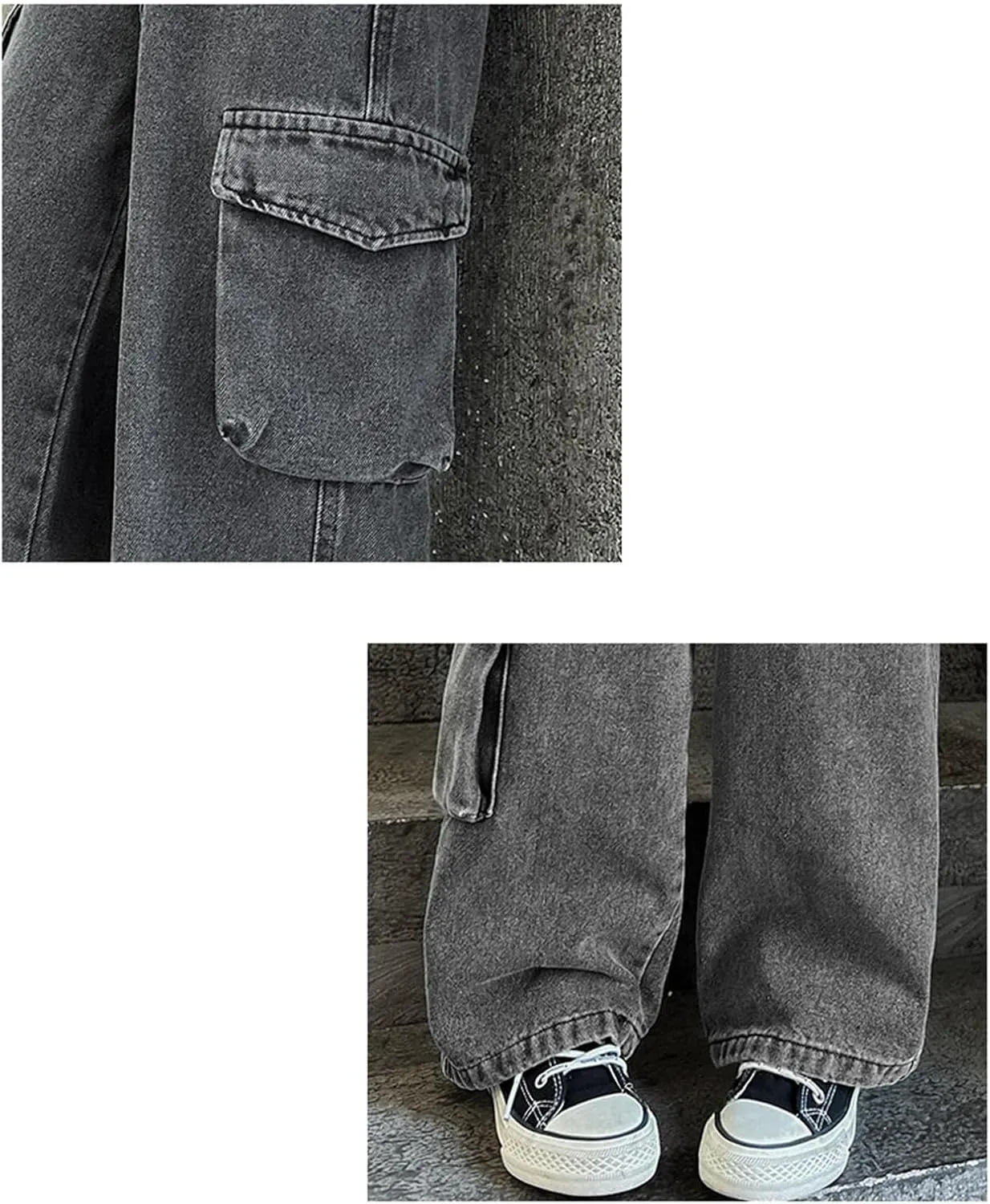 Girls Jeans Wide Leg Loose Fit Wide Leg Jeans Relaxed Fit Preppy Clothes Trendy Running Denim Comfy Exercise Baggy