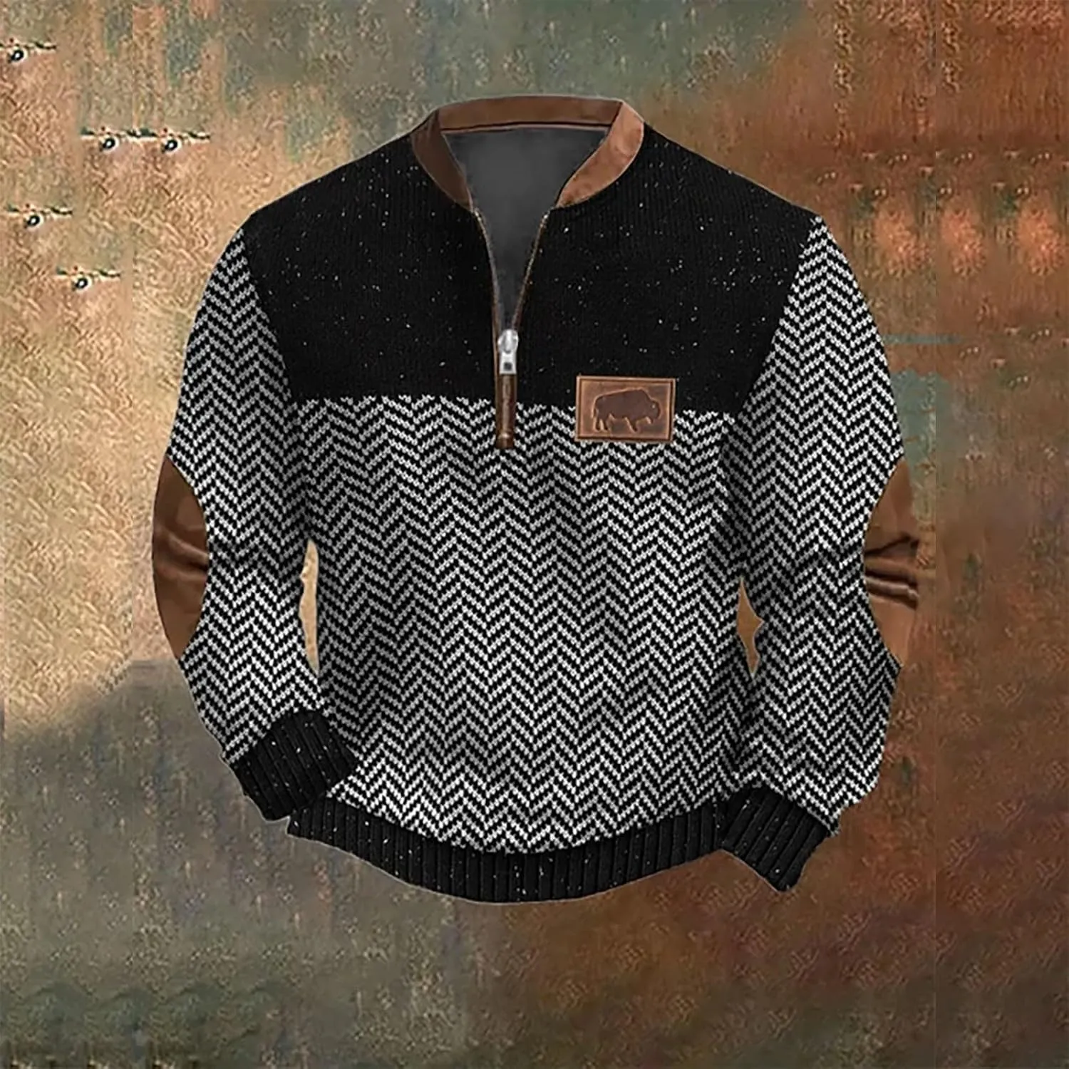 Heavyweight Hoodie Loose 3D Printed Zipper Long Sleeved Hoodie For Men Mens Light Sweater Men Oversized