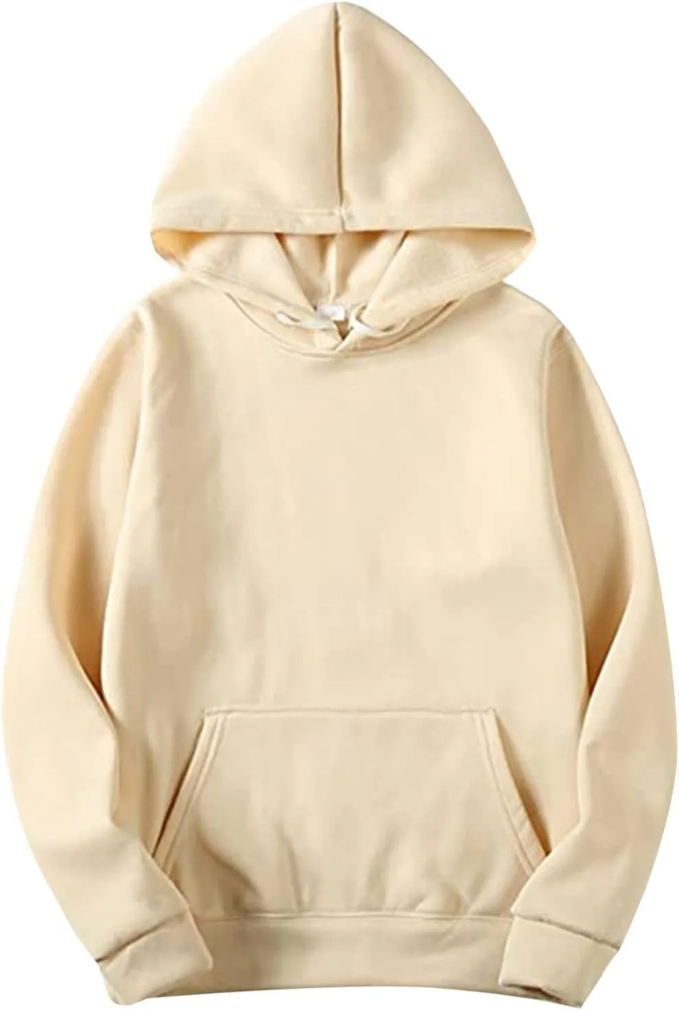 Hoodie Long Jacket Autumn Pocket Winter Sleeve Sweater And Solid Men's Men's Blouse Mens Pullover Polo Hoodie