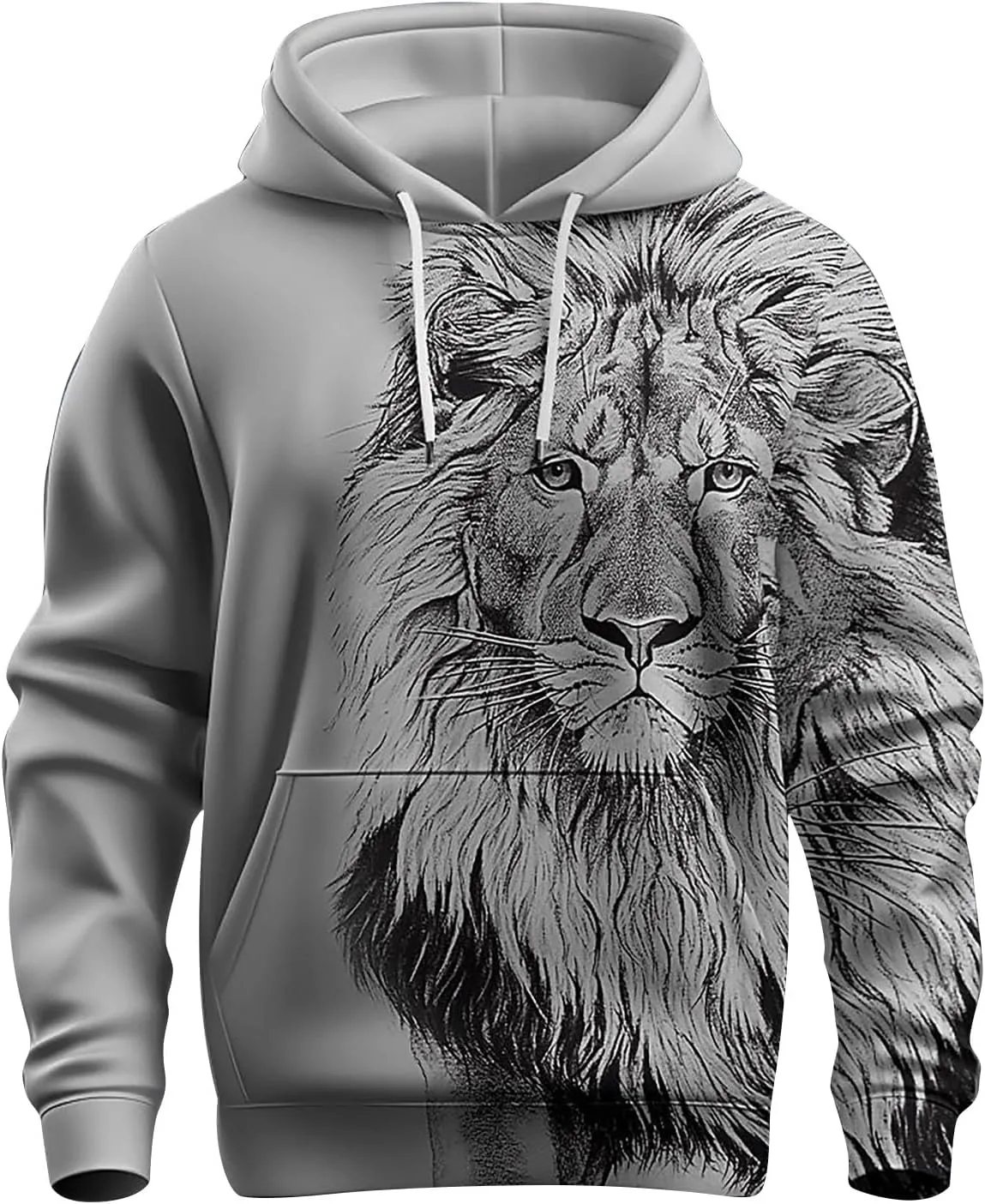 Hoodies For Men Winter Casual Loose Solid Hooded Sweater Top Black Jacket Men Black Sweater Hoodies For Youths Black