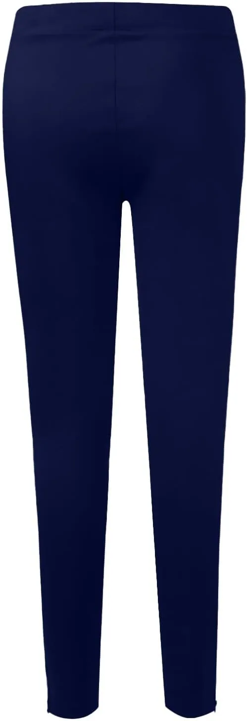Jeggings for Women High Waist Tummy Control Pull On Jeans,Stretch Skinny Stripe Zipper Jeans Leggings with Pockets
