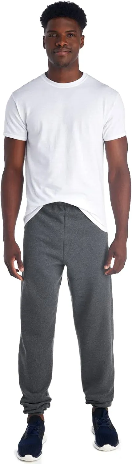 Jerzees Men's NuBlend Fleece Joggers & Sweatpants, Cotton Blend, Sizes S-3x