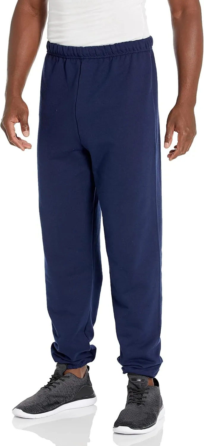 Jerzees Men's NuBlend Fleece Joggers & Sweatpants, Cotton Blend, Sizes S-3x