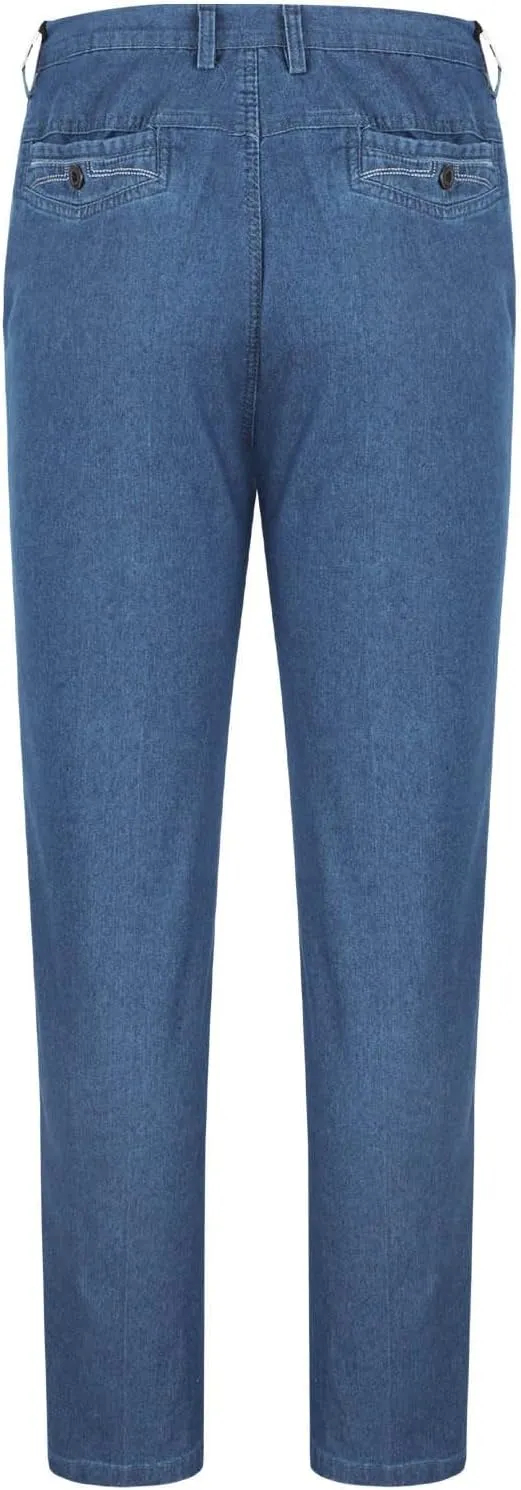 Jett Jeans for Men, Modezier Jeans for Men, Jettjeans 3 - Men's Classic Straight Fit Stretch Jeans, Dad Jeans