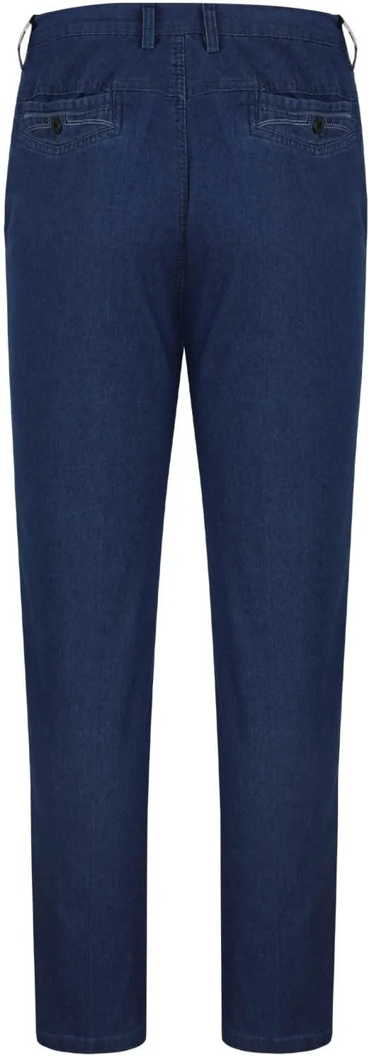 Jett Jeans for Men, Modezier Jeans for Men, Jettjeans 3 - Men's Classic Straight Fit Stretch Jeans, Dad Jeans