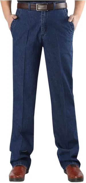 Jett Jeans for Men, Modezier Jeans for Men, Jettjeans 3 - Men's Classic Straight Fit Stretch Jeans, Dad Jeans