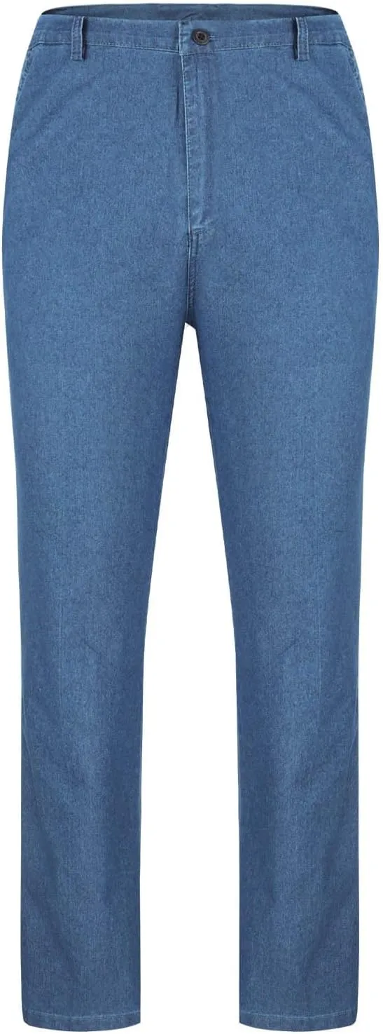 Jett Jeans for Men, Modezier Jeans for Men, Jettjeans 3 - Men's Classic Straight Fit Stretch Jeans, Dad Jeans
