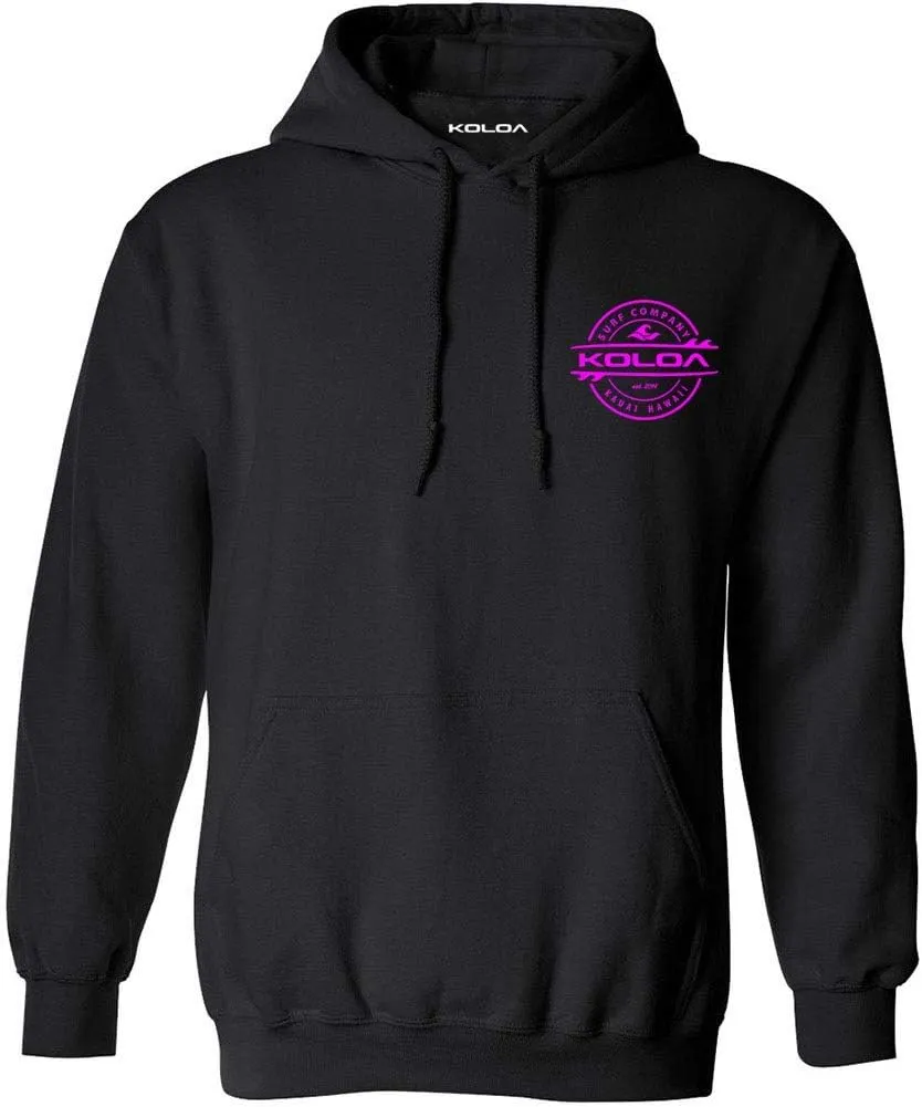 Joe's USA Koloa Graphic Logo Hoodies - Quality Hooded Sweatshirts. In Sizes S-5XL