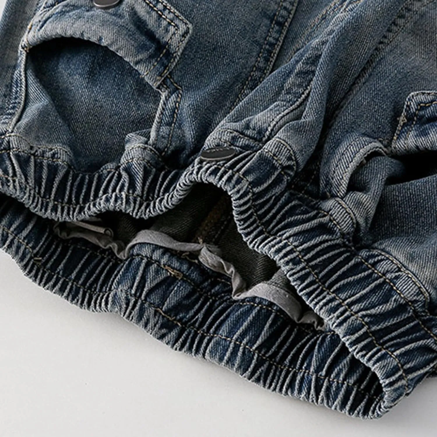 Kids Girls Baggy Jeans Casual Jeans Wide Leg Loose Wide Leg Jeans Modern Exercise Denim Stretchy Training Relaxed Fit