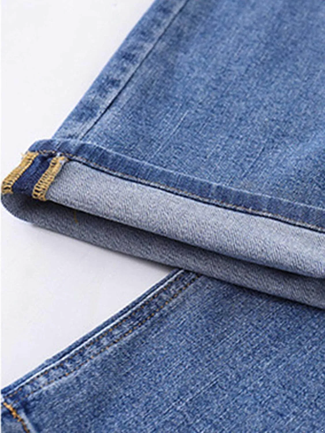 Kids Girls Casual Ripped Washed Jeans Denim Pants Wide Leg Loose Straight Baggy Trousers Distressed Bottoms