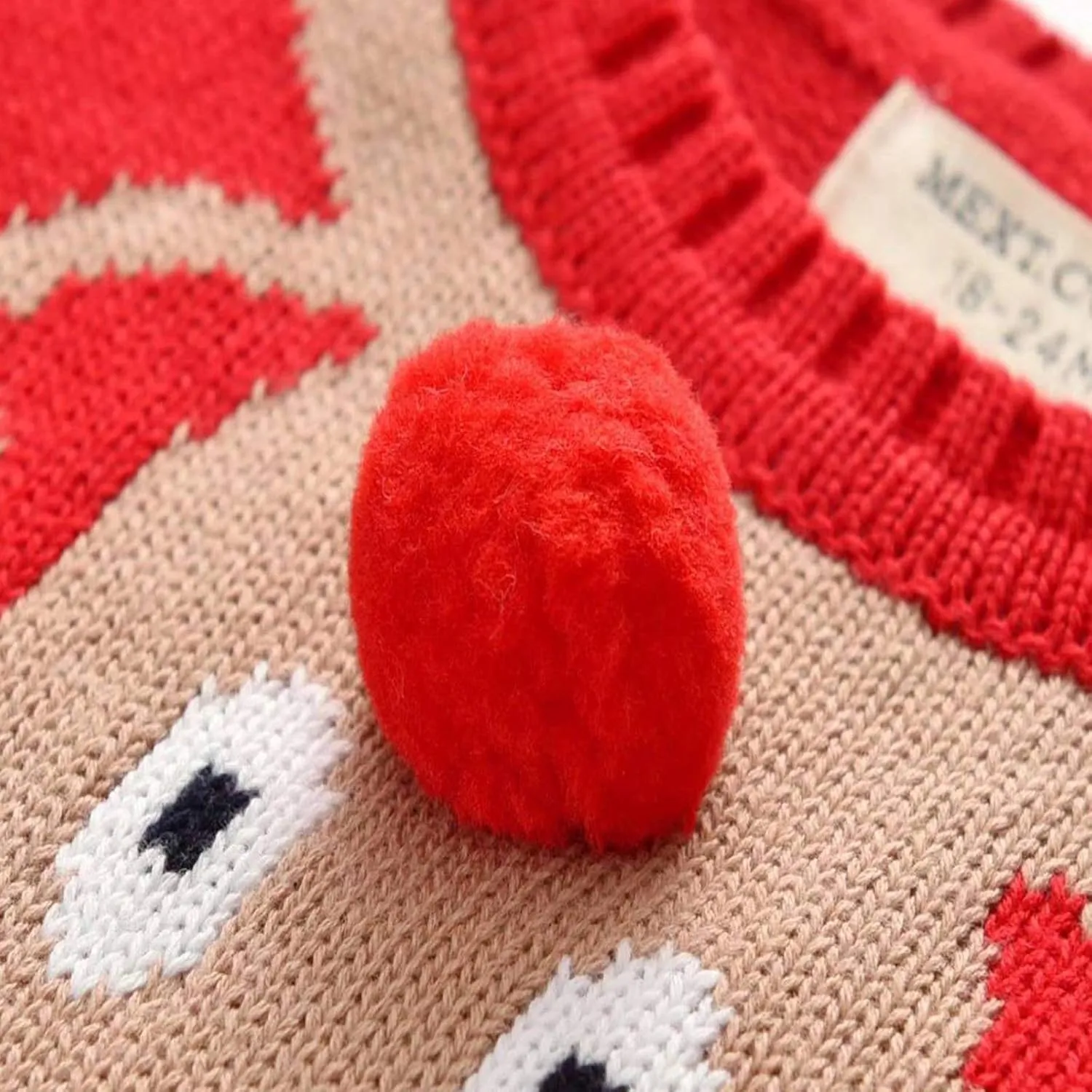 Kids Toddler Baby Girl Boy Knit Crewneck Sweater Cotton Pullover Sweatshirt Tops Warm Fall Winter Clothes
