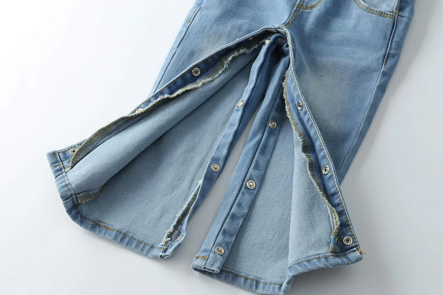 KIDSCOOL SPACE Baby Boy Girl Denim Overalls,Toddler Cute Jeans Dungarees