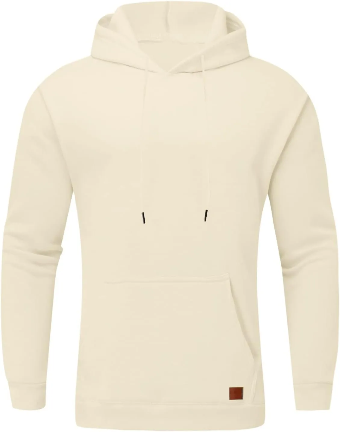 LCMTWX Mens Hoodies And Winter Casual Loose Solid Hooded Sweater Top Pullover Hooded Sweatshirt for Men Unisex Cool