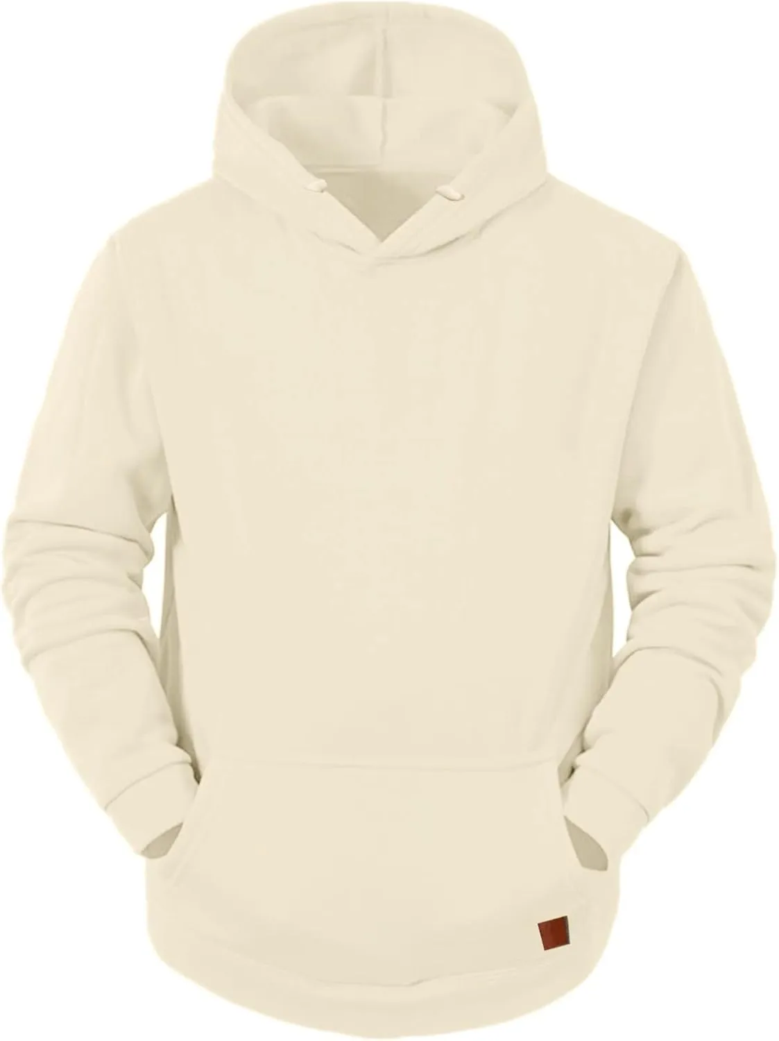 LCMTWX Mens Hoodies And Winter Casual Loose Solid Hooded Sweater Top Pullover Hooded Sweatshirt for Men Unisex Cool