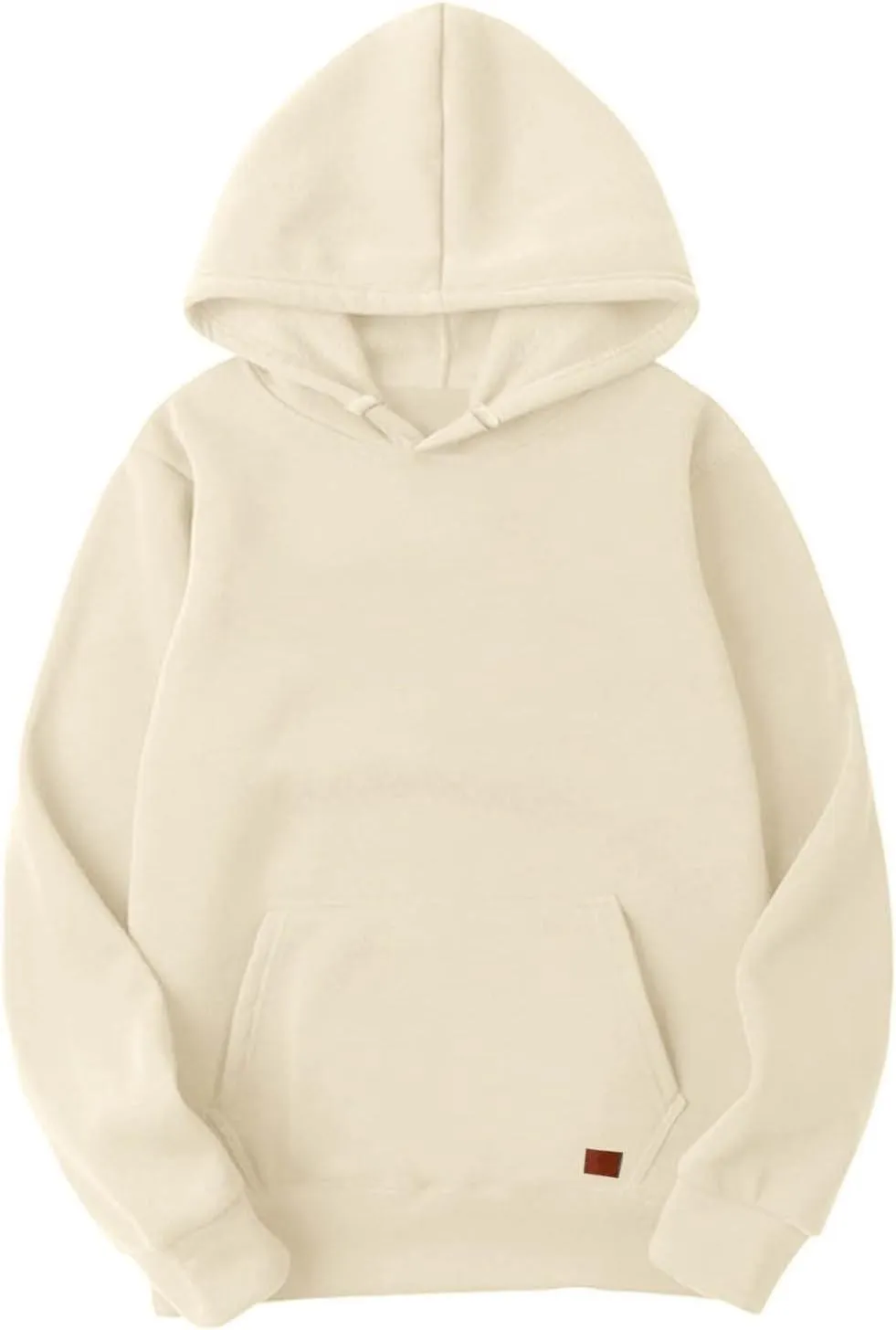 LCMTWX Mens Hoodies And Winter Casual Loose Solid Hooded Sweater Top Pullover Hooded Sweatshirt for Men Unisex Cool