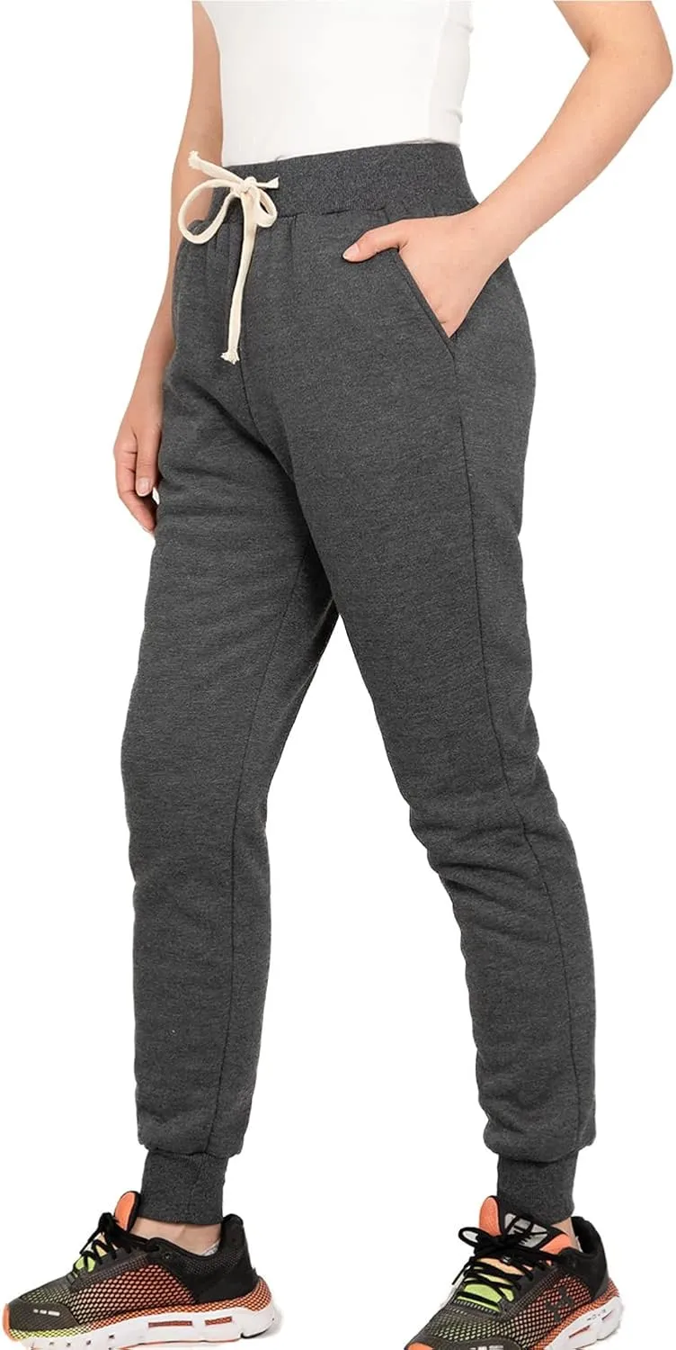 Lisskolo Womens Fleece Jogger Sweatpants Printed Drawstring Athletic Workout Lounge Pants with Pockets