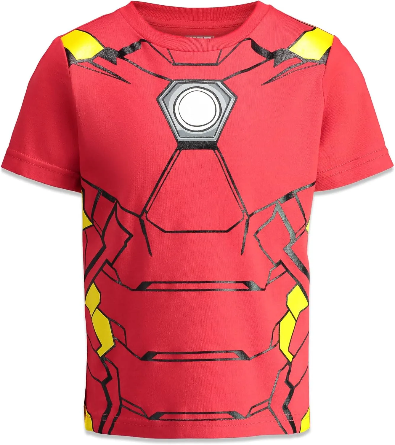 Marvel Avengers Spider-Man Mech Strike 4 Pack Cosplay Athletic T-Shirts Toddler to Big Kid Sizes (2T - 18-20)