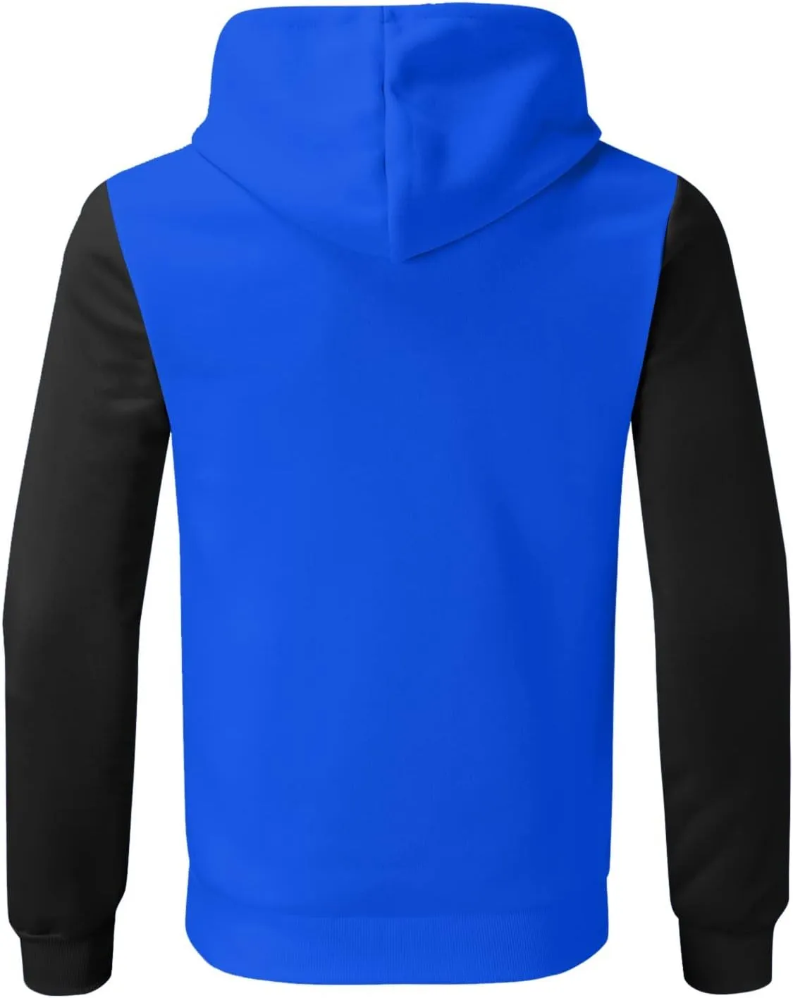 Mens 2 Piece Sweatsuit Set Leisure Splice Zipper Sweater Pants Sports Suit Color Block Hoodies and Sweatpants Set