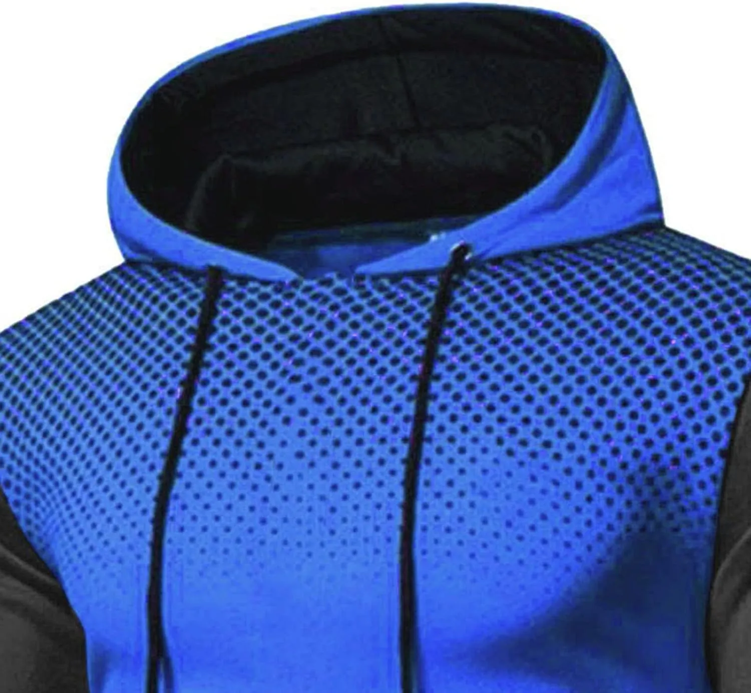 Mens 2 Piece Sweatsuit Set Leisure Splice Zipper Sweater Pants Sports Suit Color Block Hoodies and Sweatpants Set