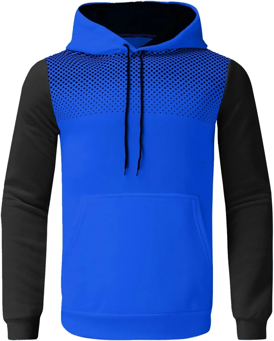 Mens 2 Piece Sweatsuit Set Leisure Splice Zipper Sweater Pants Sports Suit Color Block Hoodies and Sweatpants Set