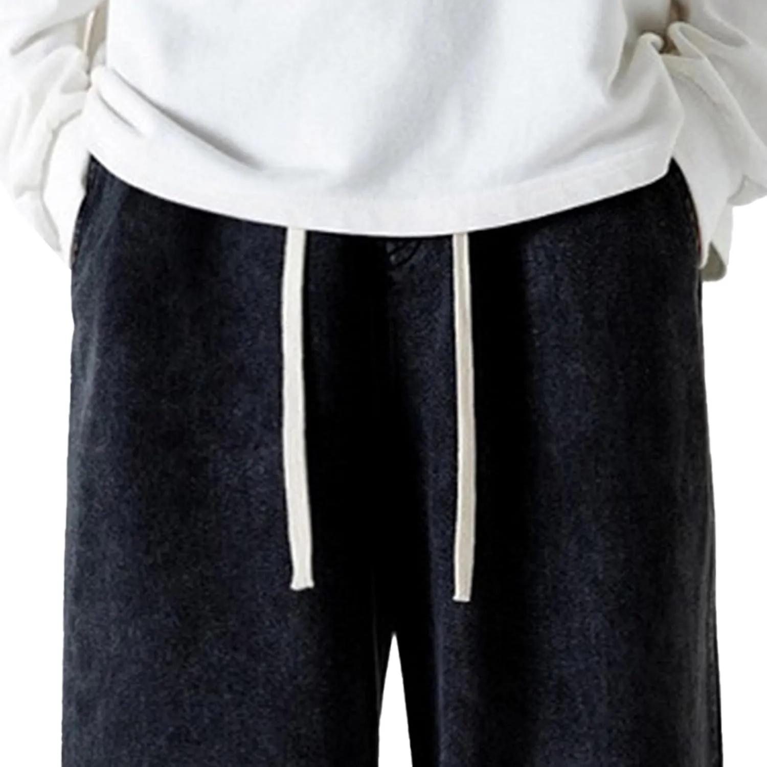 Men's Casual Ripped Jeans Stacked Distressed Patchwork Denim Pants Stretchy Straight Leg Style