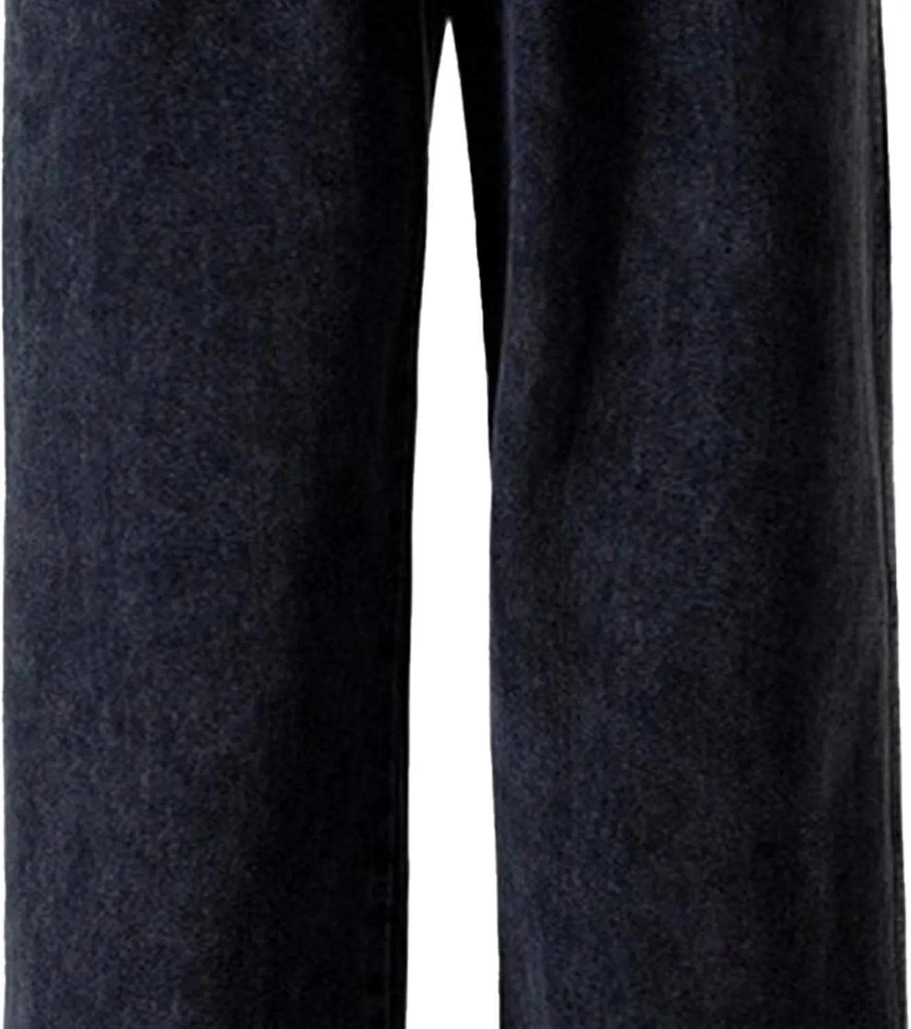 Men's Casual Ripped Jeans Stacked Distressed Patchwork Denim Pants Stretchy Straight Leg Style