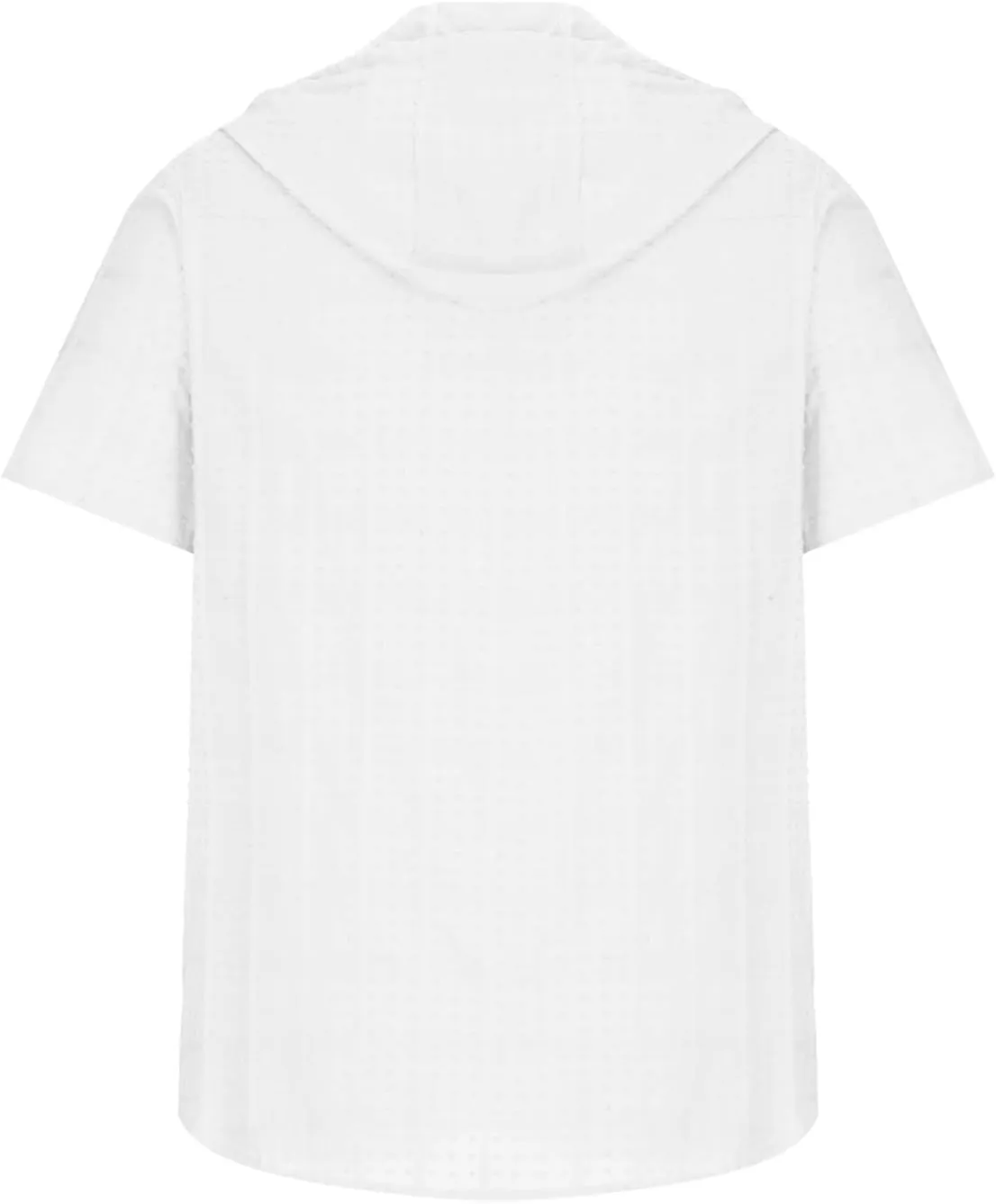 Mens Comfortable Zip Up Hoodie Short Sleeve Lightweight Cotton Zipper Casual Fashion Slim-fit Drawstring Top Shirts