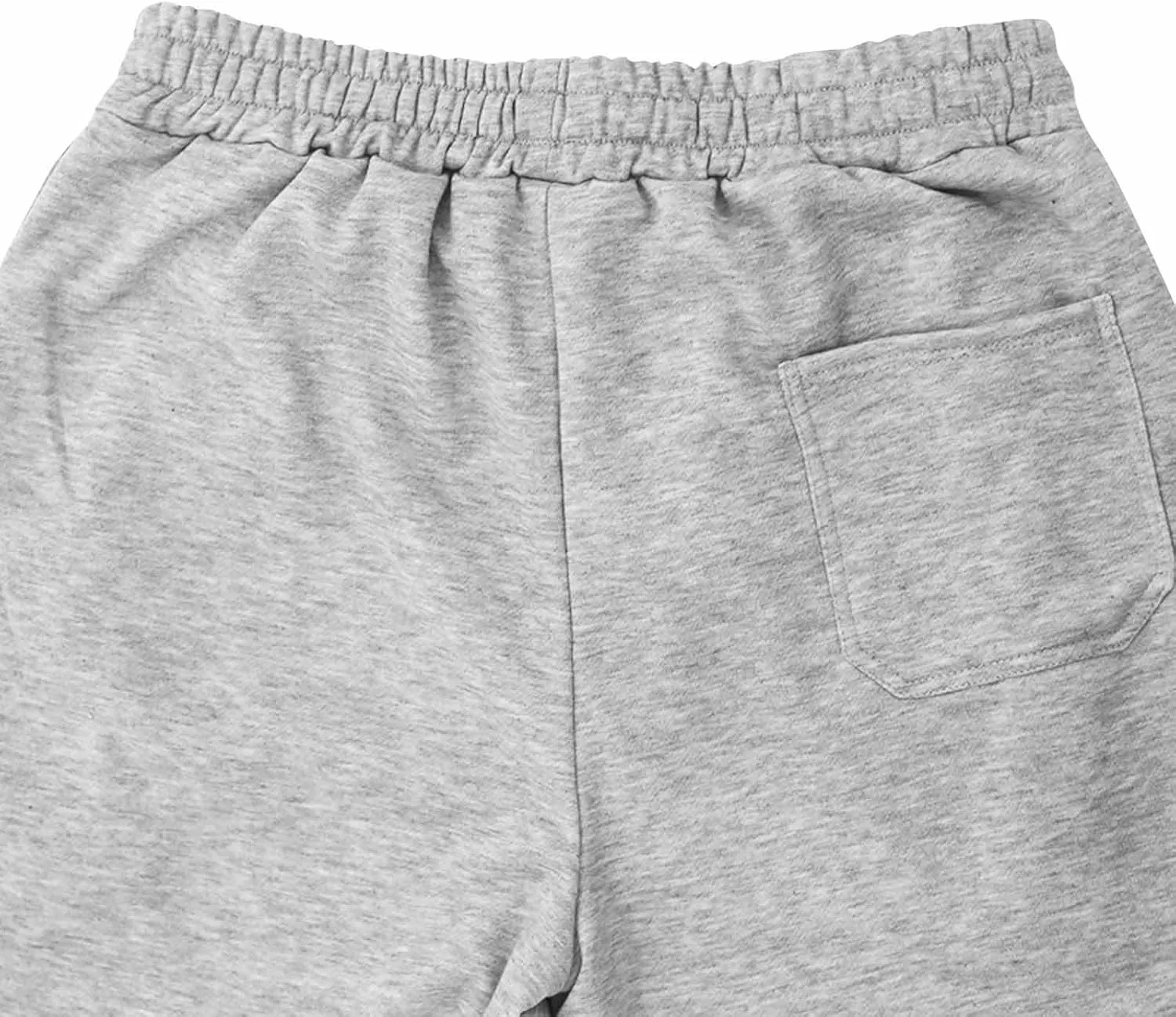 Men's Flared Fleece Sweatpants Baggy Button Bell Bottom Joggers Pant Casual Fashion Drawstring Waist Gym Workout Pant