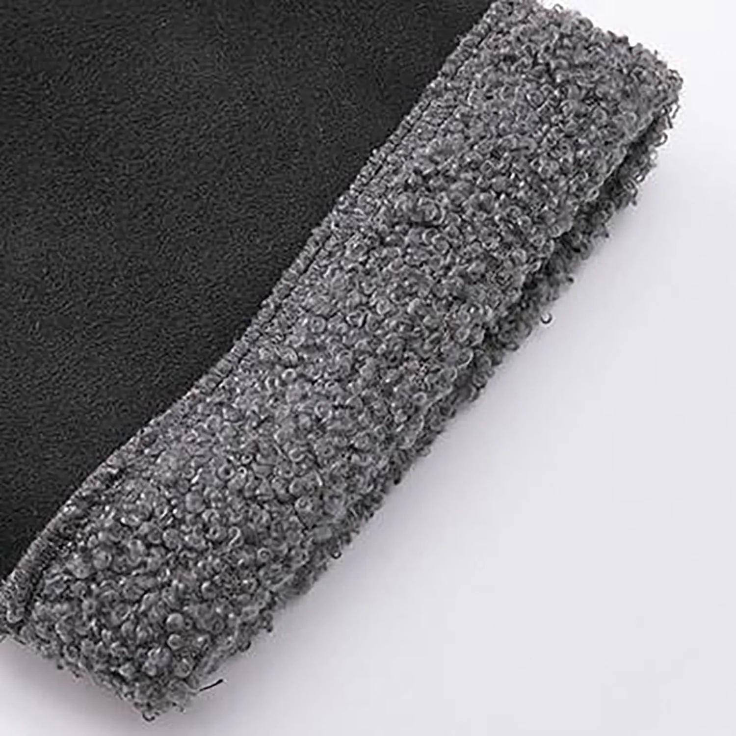 Men's Fleece Heavyweight Full Zip Hoodies Thicken Sherpa Lined Sweatshirt Slim Fit Winter Warm Hooded Jackets Outwear