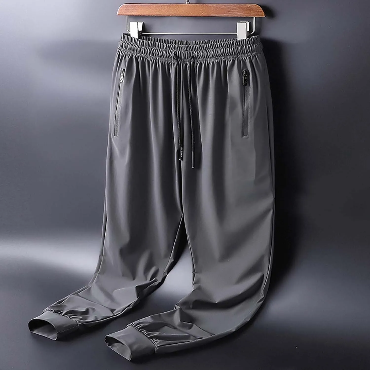 Mens Golf Pants Stretch Relaxed Fit Stretch Ice Joggers Unisex Quick Drying Sweatpants Silm Breathable Sports Pant