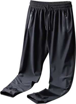 Mens Golf Pants Stretch Relaxed Fit Stretch Ice Joggers Unisex Quick Drying Sweatpants Silm Breathable Sports Pant