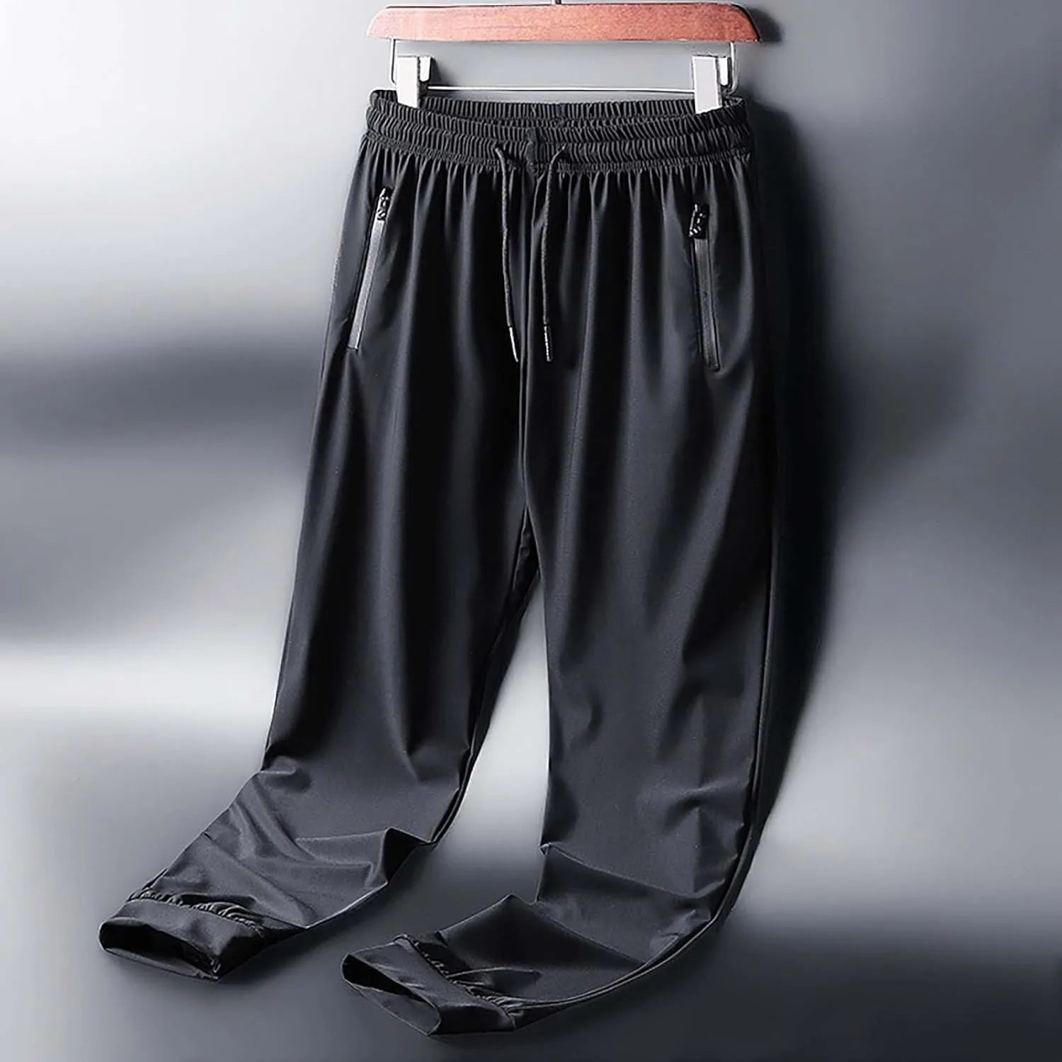 Mens Golf Pants Stretch Relaxed Fit Stretch Ice Joggers Unisex Quick Drying Sweatpants Silm Breathable Sports Pant