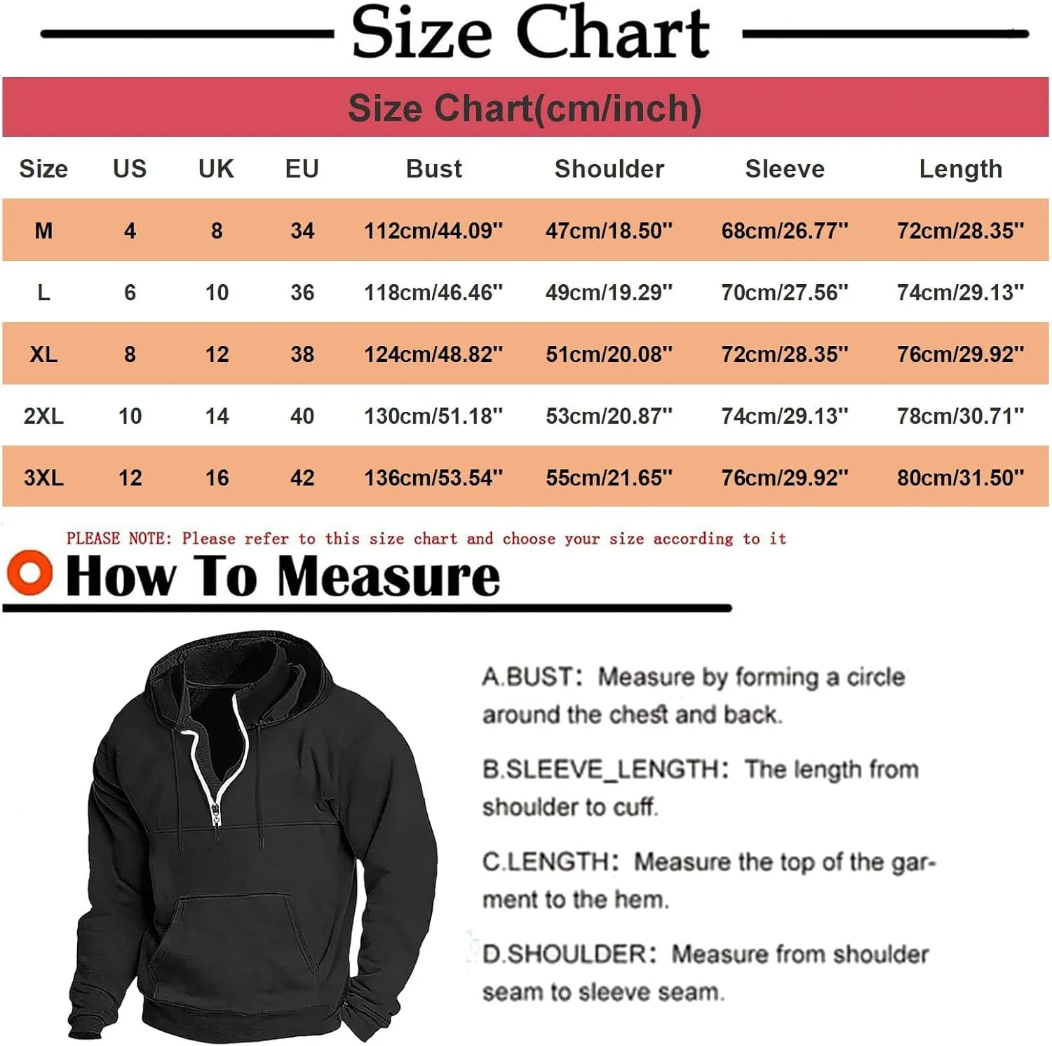 Men's Hooded Sweatshirts Long Sleeve Unisex Hooded Sweater Heart Shaped Printed Zipper With Plush Insulation Hooded