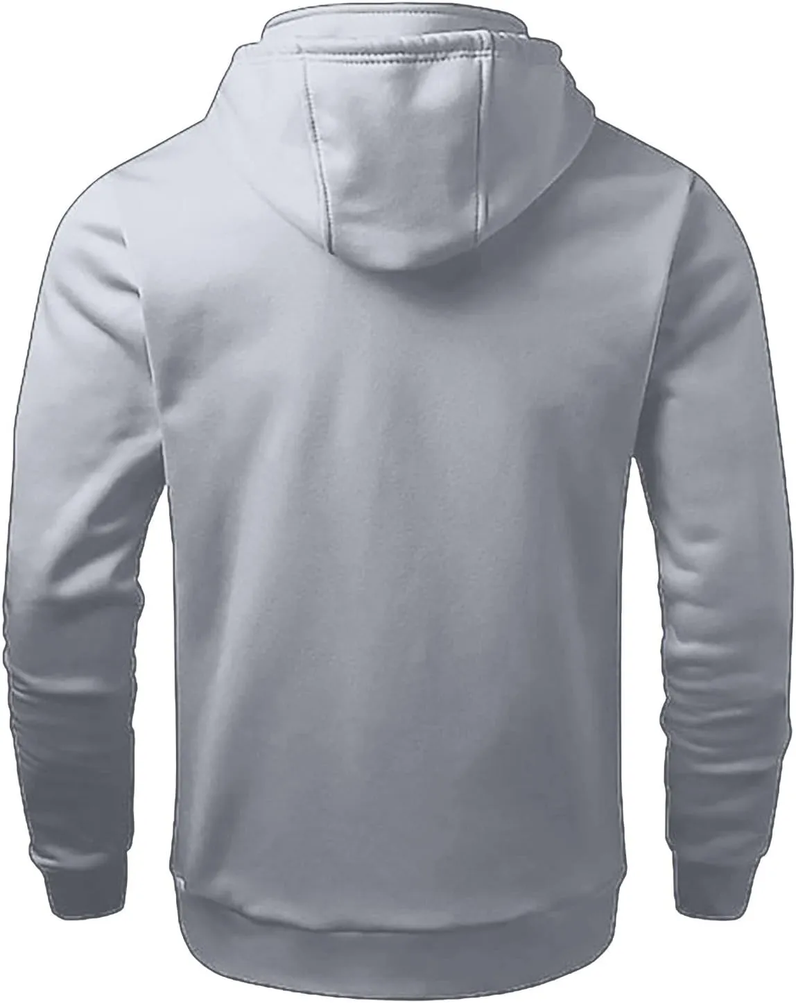 Men's Hooded Sweatshirts Long Sleeve Unisex Hooded Sweater Heart Shaped Printed Zipper With Plush Insulation Hooded
