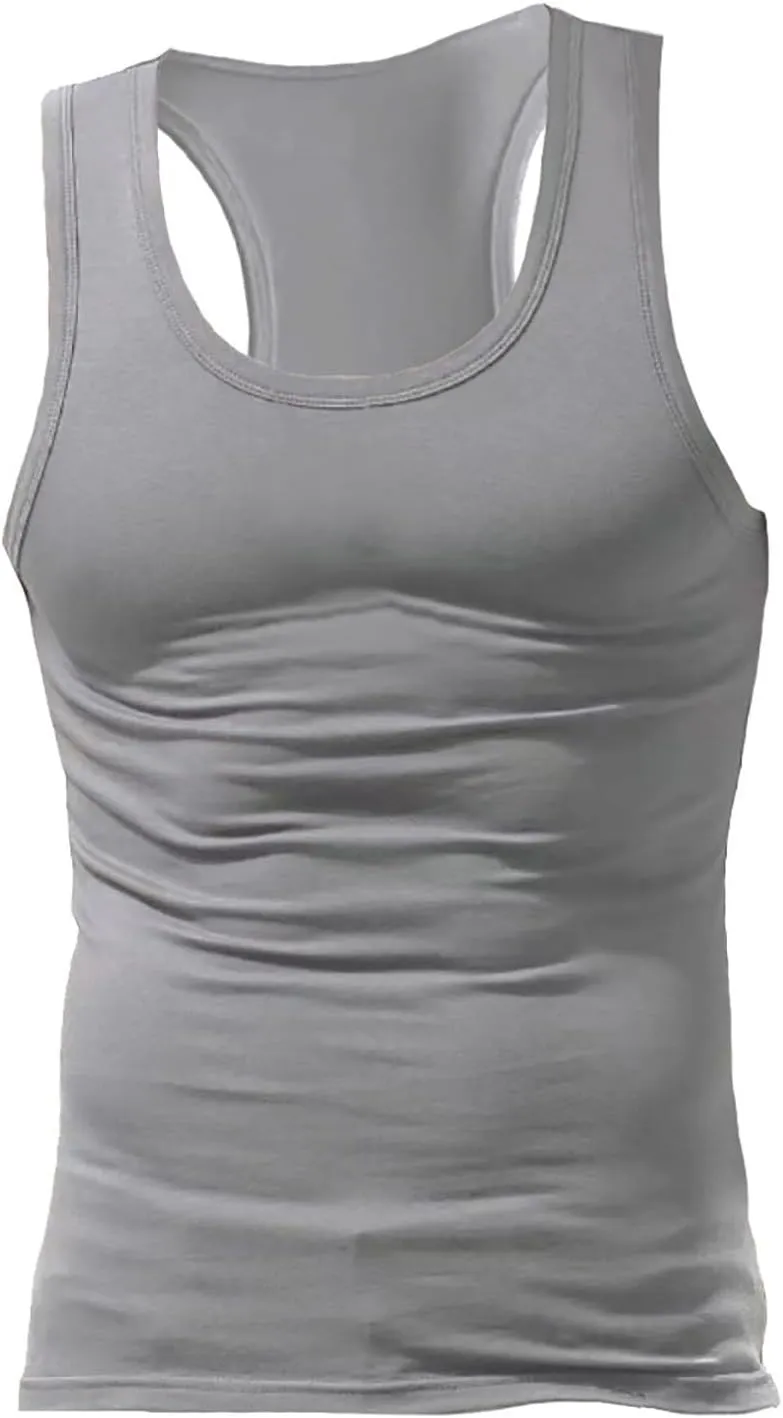 Mens Knit Sleeveless Tank Tops Shirt Cardigan Sleeveless Shirt Men'S Sports Tops Bodybuilding Fitness Sleeveless