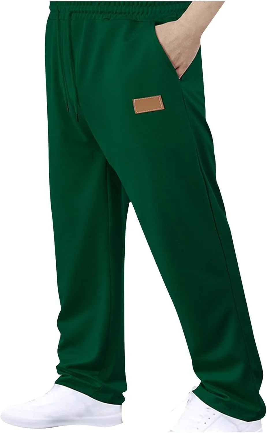 Mens Lightweight Hiking Pants Quick Dry Stretch Joggers for Running Workout Casual Elastic Waist Long Sweatpants